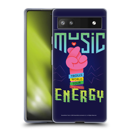 Trolls World Tour Key Art Music Is Energy Soft Gel Case for Google Pixel 6a