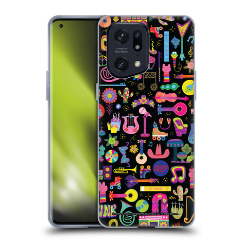 Trolls World Tour Key Art Pattern Soft Gel Case for OPPO Find X5 Pro