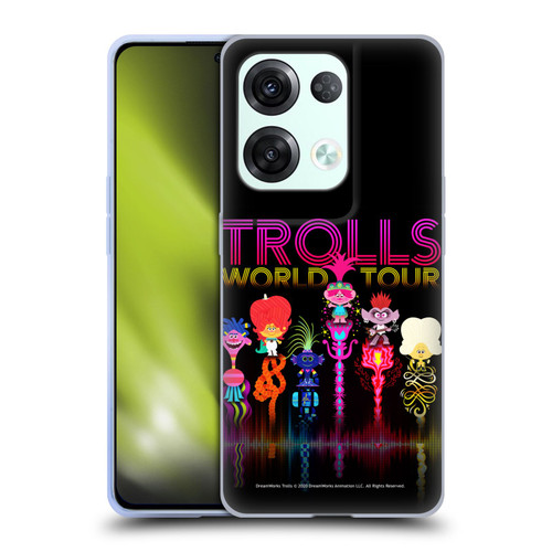 Trolls World Tour Key Art Artwork Soft Gel Case for OPPO Reno8 Pro