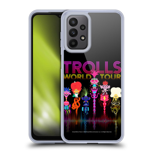 Trolls World Tour Key Art Artwork Soft Gel Case for Samsung Galaxy A23 / 5G (2022)