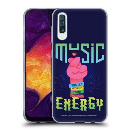 Trolls World Tour Key Art Music Is Energy Soft Gel Case for Samsung Galaxy A50/A30s (2019)