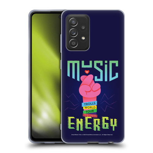 Trolls World Tour Key Art Music Is Energy Soft Gel Case for Samsung Galaxy A52 / A52s / 5G (2021)