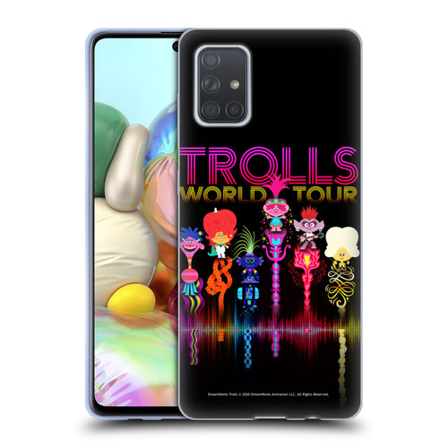 Trolls World Tour Key Art Artwork Soft Gel Case for Samsung Galaxy A71 (2019)