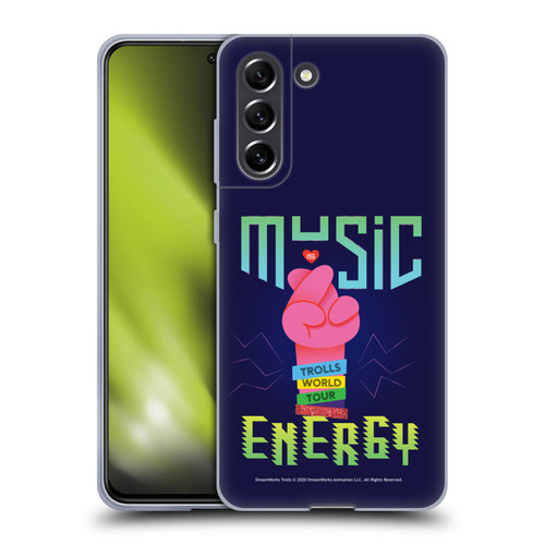 Trolls World Tour Key Art Music Is Energy Soft Gel Case for Samsung Galaxy S21 FE 5G