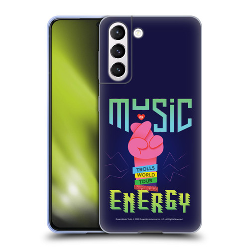 Trolls World Tour Key Art Music Is Energy Soft Gel Case for Samsung Galaxy S21 5G