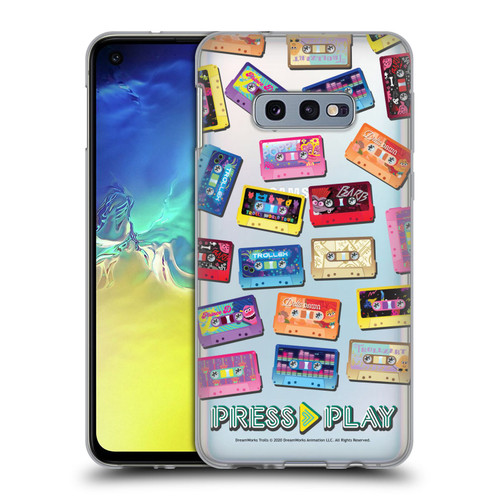 Trolls World Tour Key Art Cassette Tapes Soft Gel Case for Samsung Galaxy S10e