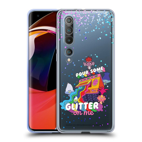 Trolls World Tour Key Art Glitter Print Soft Gel Case for Xiaomi Mi 10 5G / Mi 10 Pro 5G
