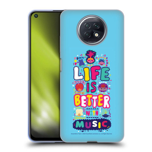 Trolls World Tour Key Art Quote Soft Gel Case for Xiaomi Redmi Note 9T 5G