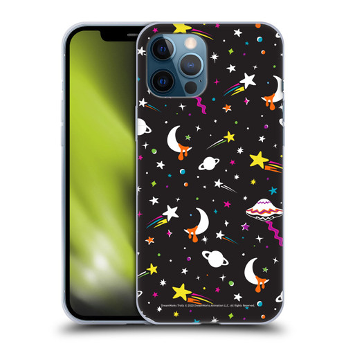 Trolls World Tour Rainbow Bffs Outer Space Pattern Soft Gel Case for Apple iPhone 12 Pro Max