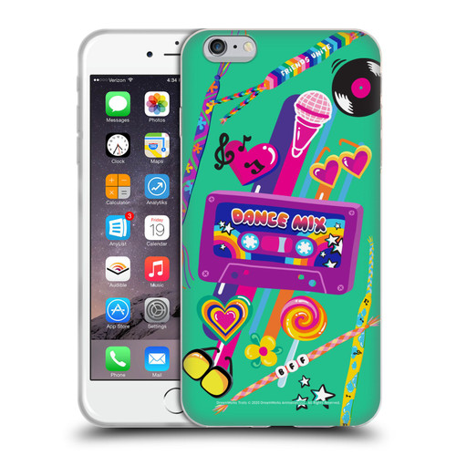 Trolls World Tour Rainbow Bffs Dance Mix Soft Gel Case for Apple iPhone 6 Plus / iPhone 6s Plus