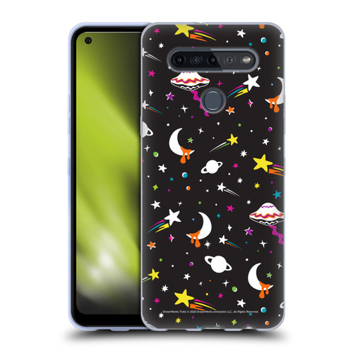 Trolls World Tour Rainbow Bffs Outer Space Pattern Soft Gel Case for LG K51S