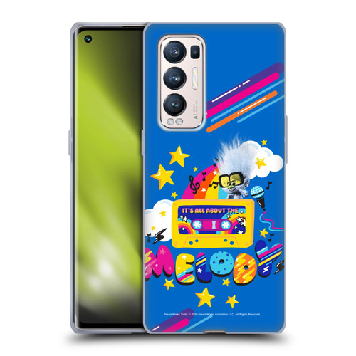 Trolls World Tour Rainbow Bffs All About The Melody Soft Gel Case for OPPO Find X3 Neo / Reno5 Pro+ 5G