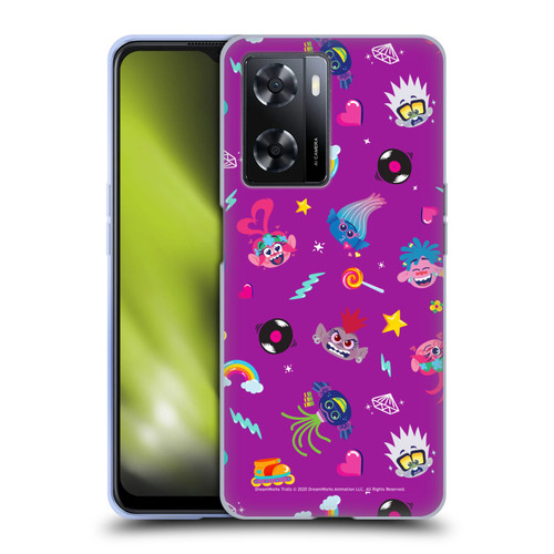 Trolls World Tour Rainbow Bffs Character Pattern Soft Gel Case for OPPO A57s