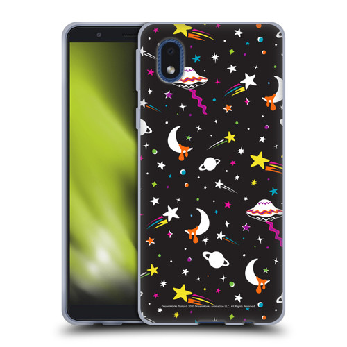 Trolls World Tour Rainbow Bffs Outer Space Pattern Soft Gel Case for Samsung Galaxy A01 Core (2020)