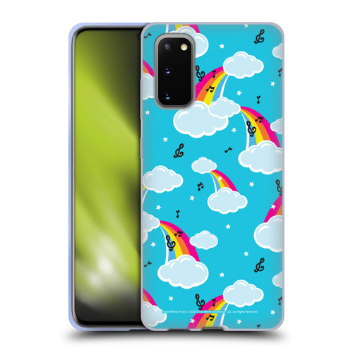 Trolls World Tour Rainbow Bffs Rainbow Cloud Pattern Soft Gel Case for Samsung Galaxy S20 / S20 5G