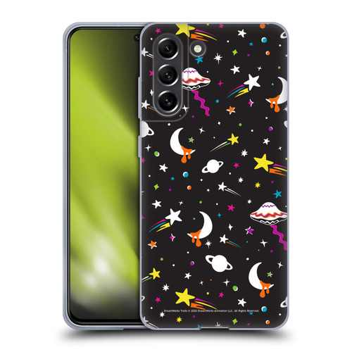 Trolls World Tour Rainbow Bffs Outer Space Pattern Soft Gel Case for Samsung Galaxy S21 FE 5G