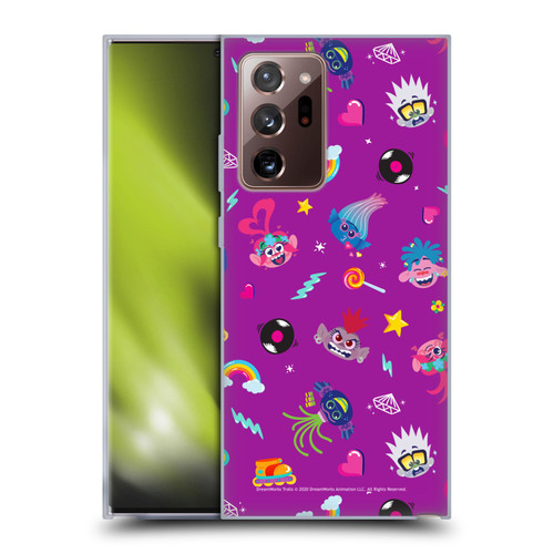 Trolls World Tour Rainbow Bffs Character Pattern Soft Gel Case for Samsung Galaxy Note20 Ultra / 5G