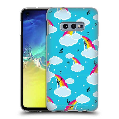 Trolls World Tour Rainbow Bffs Rainbow Cloud Pattern Soft Gel Case for Samsung Galaxy S10e