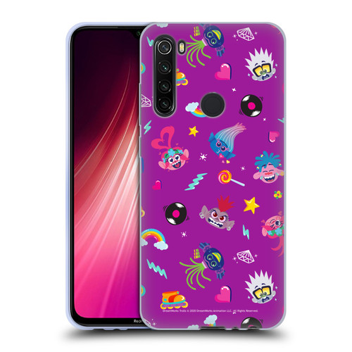 Trolls World Tour Rainbow Bffs Character Pattern Soft Gel Case for Xiaomi Redmi Note 8T