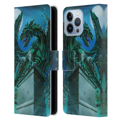 Ed Beard Jr Dragons The Awakening Leather Book Wallet Case Cover For Apple iPhone 13 Pro Max