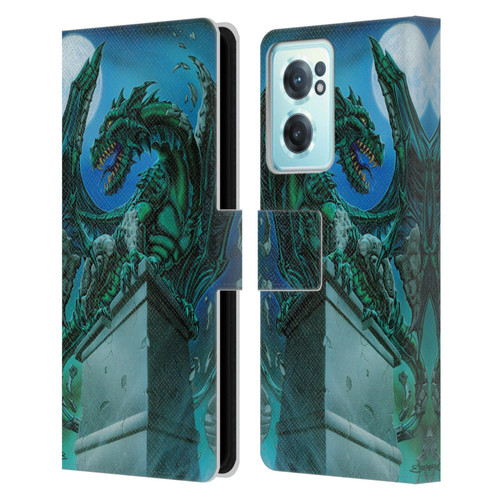Ed Beard Jr Dragons The Awakening Leather Book Wallet Case Cover For OnePlus Nord CE 2 5G