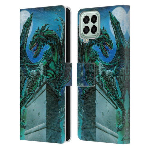 Ed Beard Jr Dragons The Awakening Leather Book Wallet Case Cover For Samsung Galaxy M53 (2022)