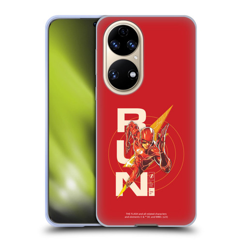 The Flash 2023 Graphics Barry Allen Run Soft Gel Case for Huawei P50