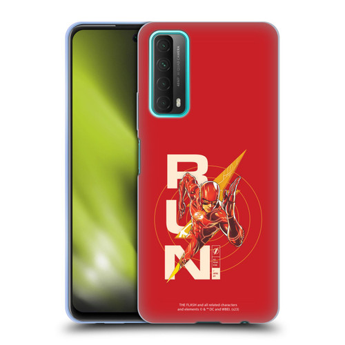 The Flash 2023 Graphics Barry Allen Run Soft Gel Case for Huawei P Smart (2021)