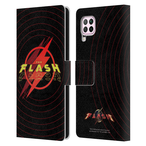 The Flash 2023 Graphics Logo Leather Book Wallet Case Cover For Huawei Nova 6 SE / P40 Lite
