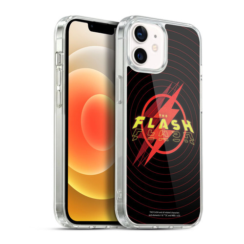 The Flash 2023 Graphics Logo Soft Gel Case for Apple iPhone 12 / iPhone 12 Pro & MagSafe