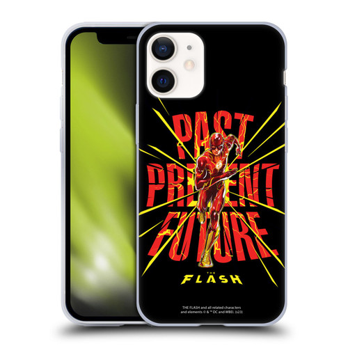 The Flash 2023 Graphics Speed Force Soft Gel Case for Apple iPhone 12 Mini