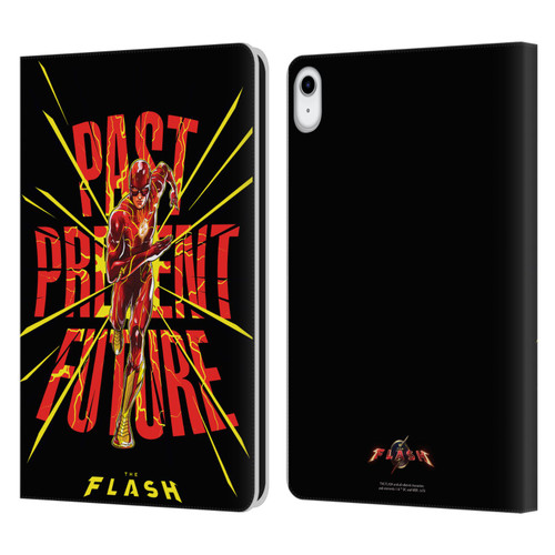 The Flash 2023 Graphics Speed Force Leather Book Wallet Case Cover For Apple iPad 10.9 (2022)