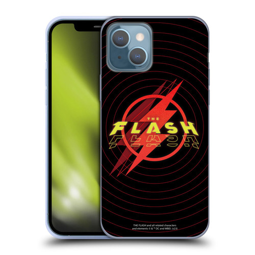 The Flash 2023 Graphics Logo Soft Gel Case for Apple iPhone 13