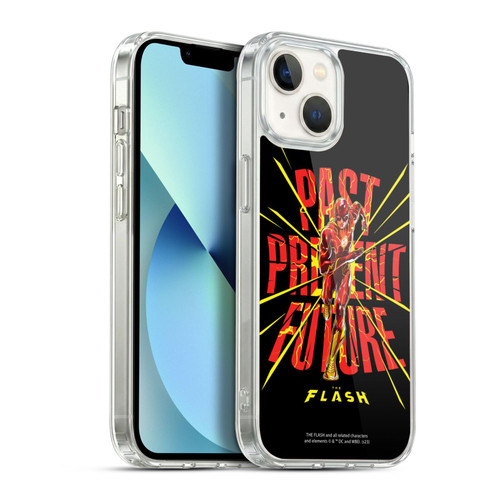 The Flash 2023 Graphics Speed Force Soft Gel Case for Apple iPhone 13