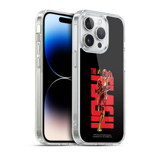 The Flash 2023 Graphics Barry Allen Soft Gel Case for Apple iPhone 13 Pro