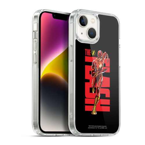 The Flash 2023 Graphics Barry Allen Soft Gel Case for Apple iPhone 14