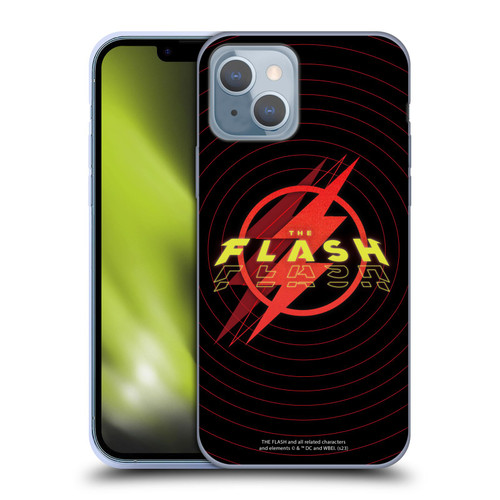 The Flash 2023 Graphics Logo Soft Gel Case for Apple iPhone 14