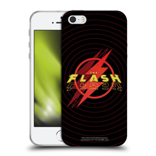 The Flash 2023 Graphics Logo Soft Gel Case for Apple iPhone 5 / 5s / iPhone SE 2016