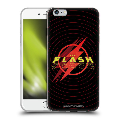 The Flash 2023 Graphics Logo Soft Gel Case for Apple iPhone 6 Plus / iPhone 6s Plus