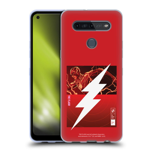 The Flash 2023 Graphics Barry Allen Logo Soft Gel Case for LG K51S