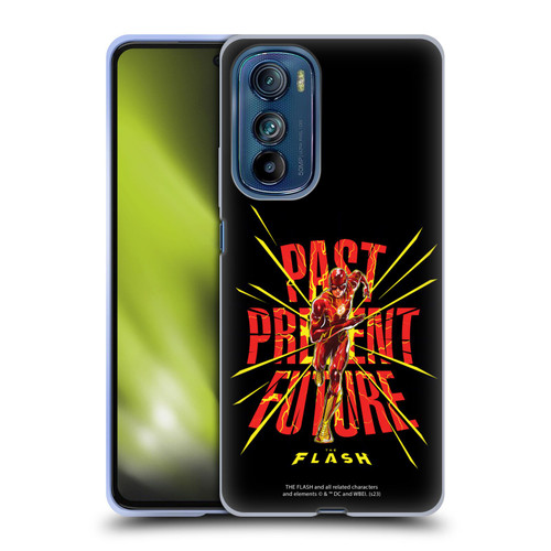 The Flash 2023 Graphics Speed Force Soft Gel Case for Motorola Edge 30