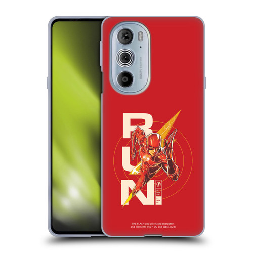 The Flash 2023 Graphics Barry Allen Run Soft Gel Case for Motorola Edge X30