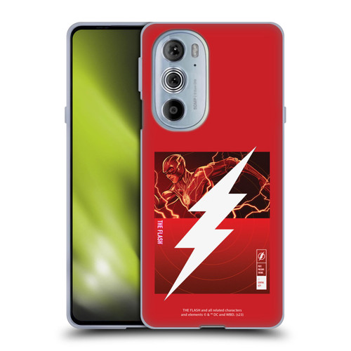 The Flash 2023 Graphics Barry Allen Logo Soft Gel Case for Motorola Edge X30