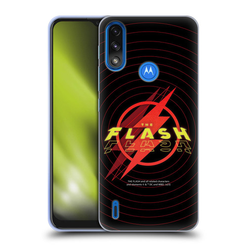 The Flash 2023 Graphics Logo Soft Gel Case for Motorola Moto E7 Power / Moto E7i Power