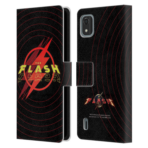 The Flash 2023 Graphics Logo Leather Book Wallet Case Cover For Nokia C2 2nd Edition