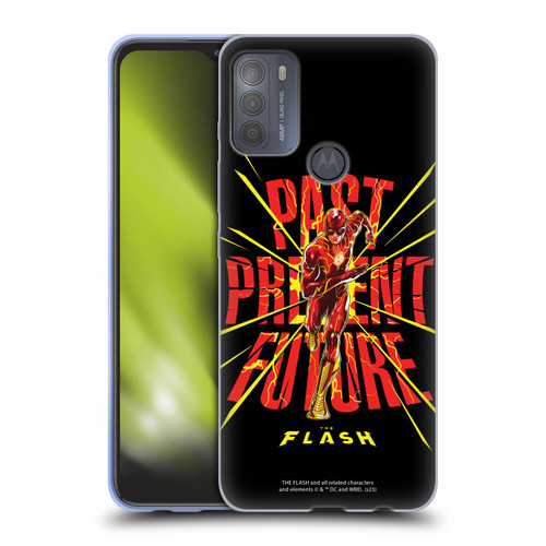 The Flash 2023 Graphics Speed Force Soft Gel Case for Motorola Moto G50