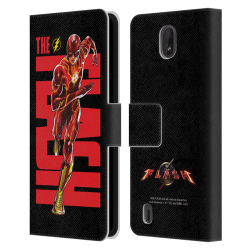 The Flash 2023 Graphics Barry Allen Leather Book Wallet Case Cover For Nokia C01 Plus/C1 2nd Edition