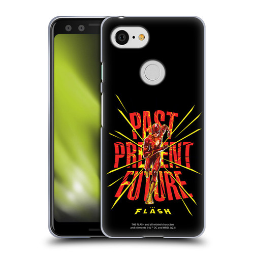 The Flash 2023 Graphics Speed Force Soft Gel Case for Google Pixel 3