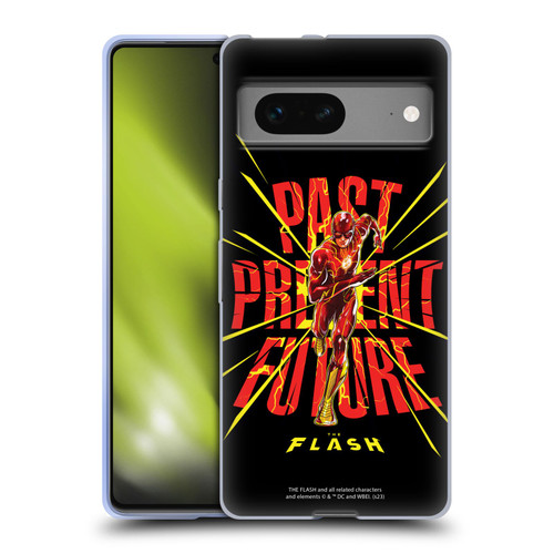 The Flash 2023 Graphics Speed Force Soft Gel Case for Google Pixel 7