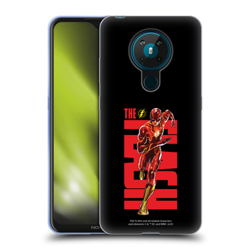 The Flash 2023 Graphics Barry Allen Soft Gel Case for Nokia 5.3